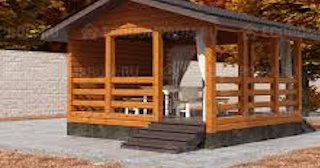 Беседки из бруса на заказ в Санкт-Петербурге - Купить от 2107 руб.